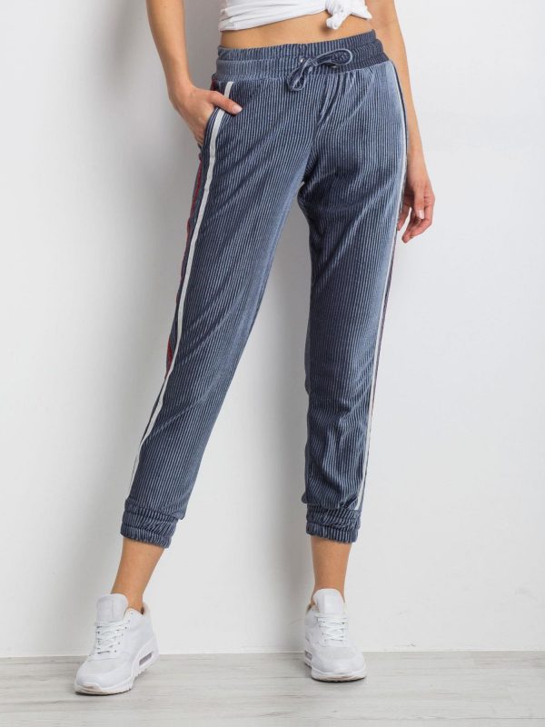 Blue Conjunction Pants