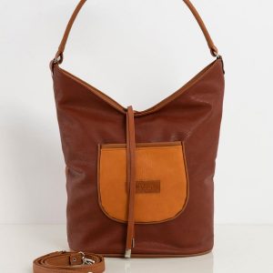 Brown-Camel Hobo Bag