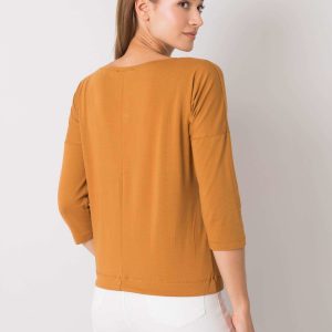 Fiona light brown blouse