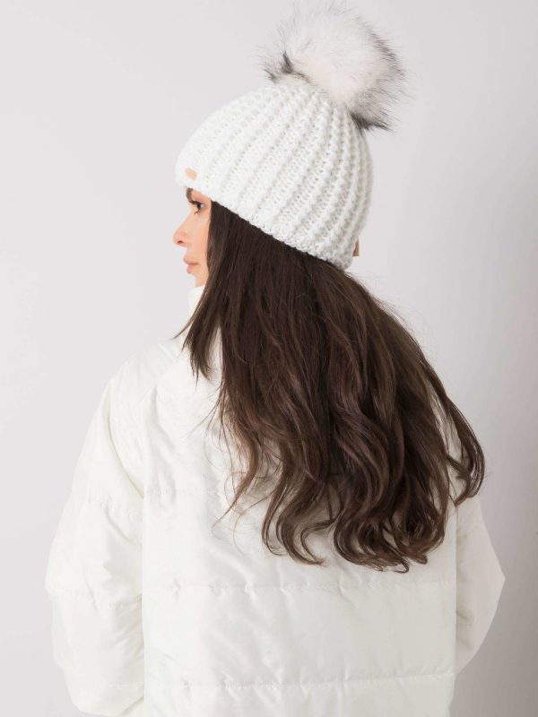 White Women Winter Hat