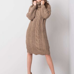 Dark beige dress Alessa