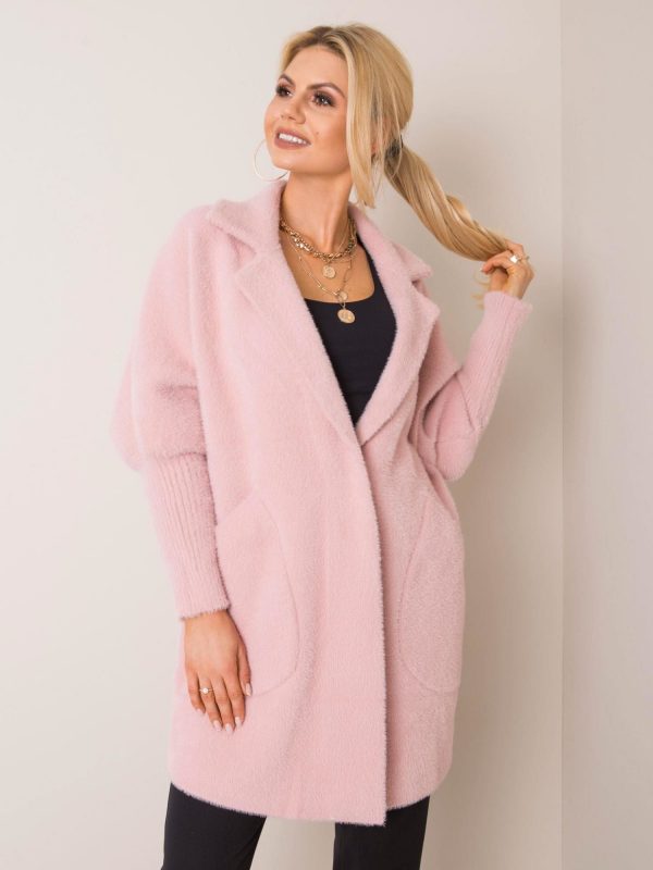 Alpaca Nora powder pink coat