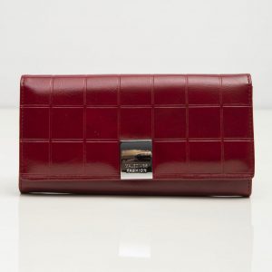 Dark Red Genuine Leather Wallet