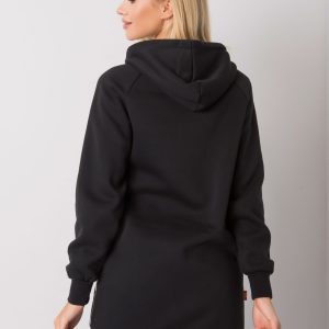 Riley black kangaroo sweatshirt