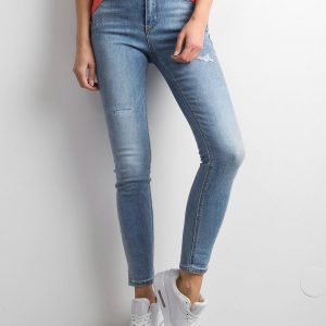 Blue skinny jeans pants