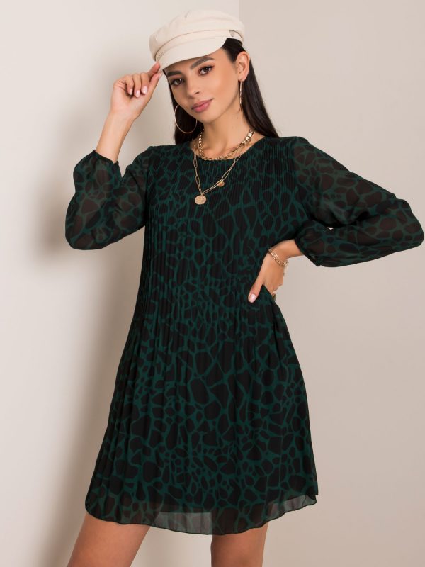 Dark green dress Agatha