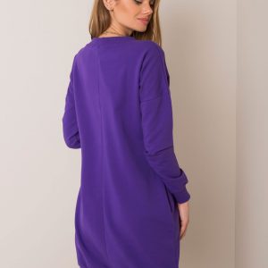 Dark purple dress Nessa RUE PARIS