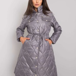 Casarine Grey Quilted Transition Jacket