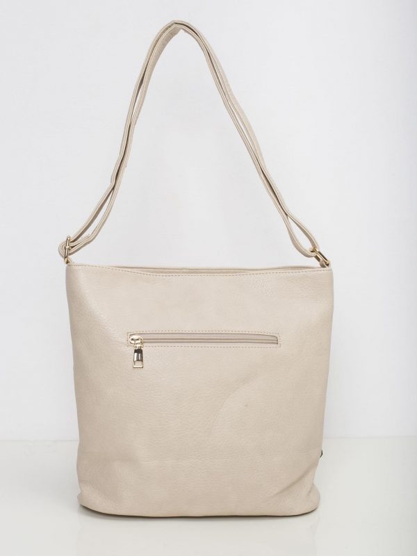 Beige City Handbag