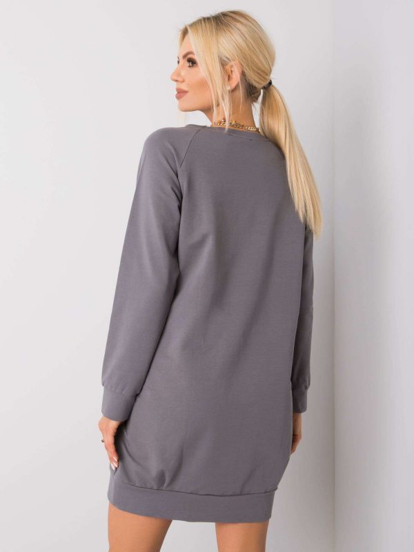 Dark gray dress Cristine