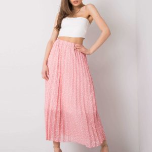 Pink pleated skirt by Beatriz SUBLEVEL