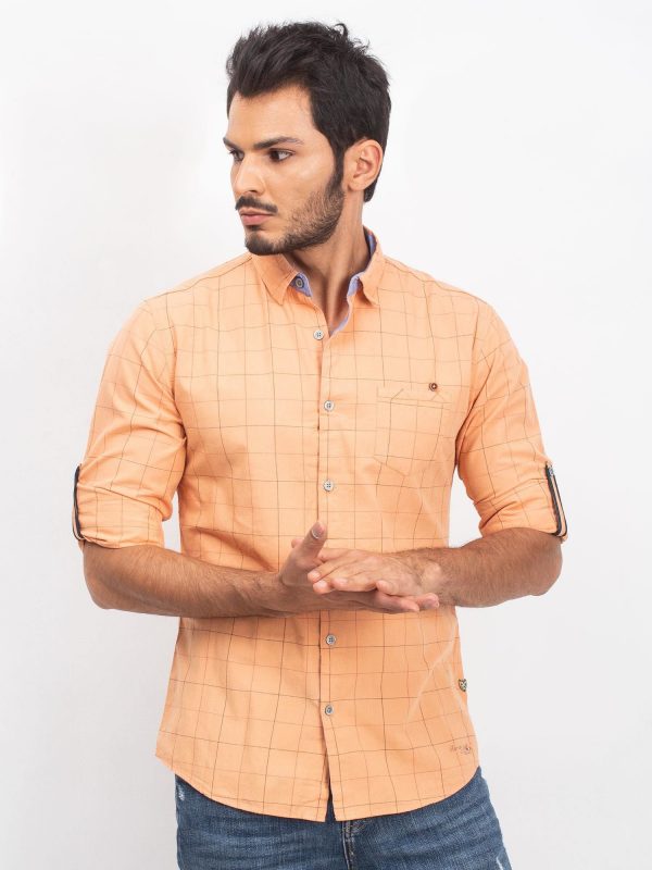 Light Orange Hunter Men's Shirt