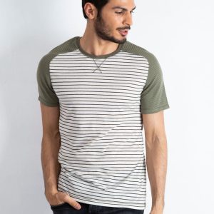 Khaki T-shirt for men Future