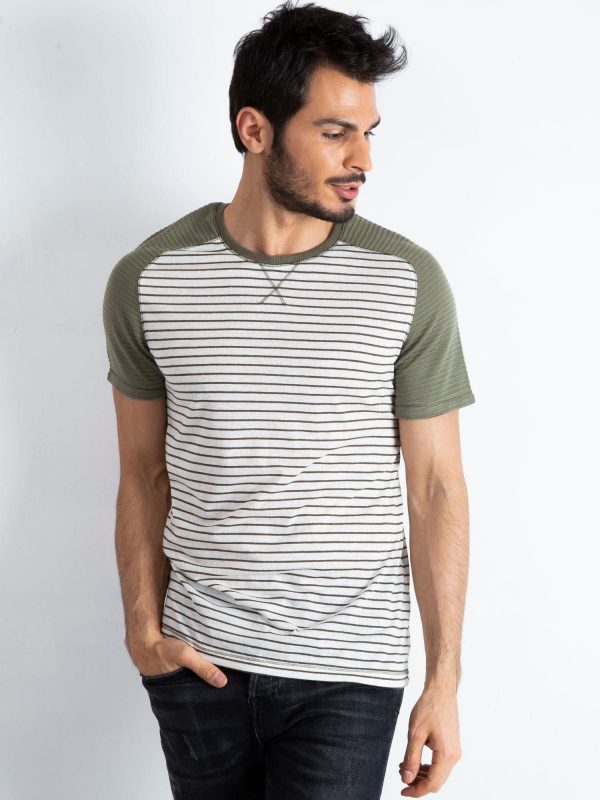 Khaki T-shirt for men Future