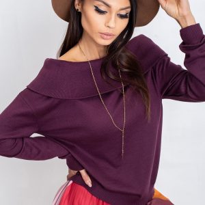 Purple Sweater Break