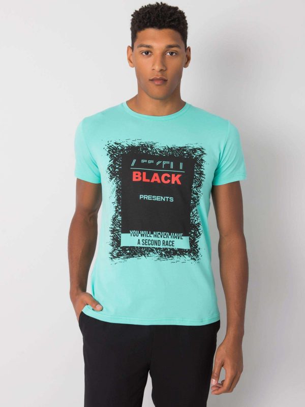 Men's Mint T-Shirt Cotton Brighton