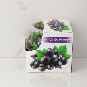 Black currant scented candle