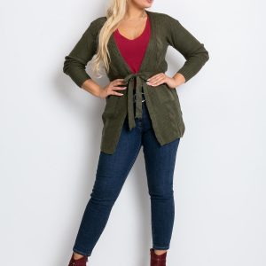 Khaki sweater plus size Fluent