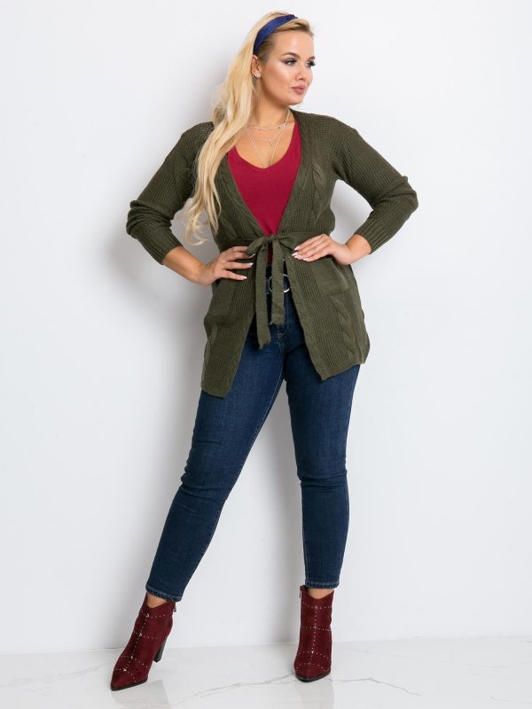 Khaki sweater plus size Fluent