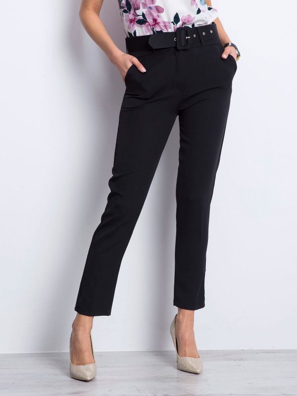 Black Invitation Trousers