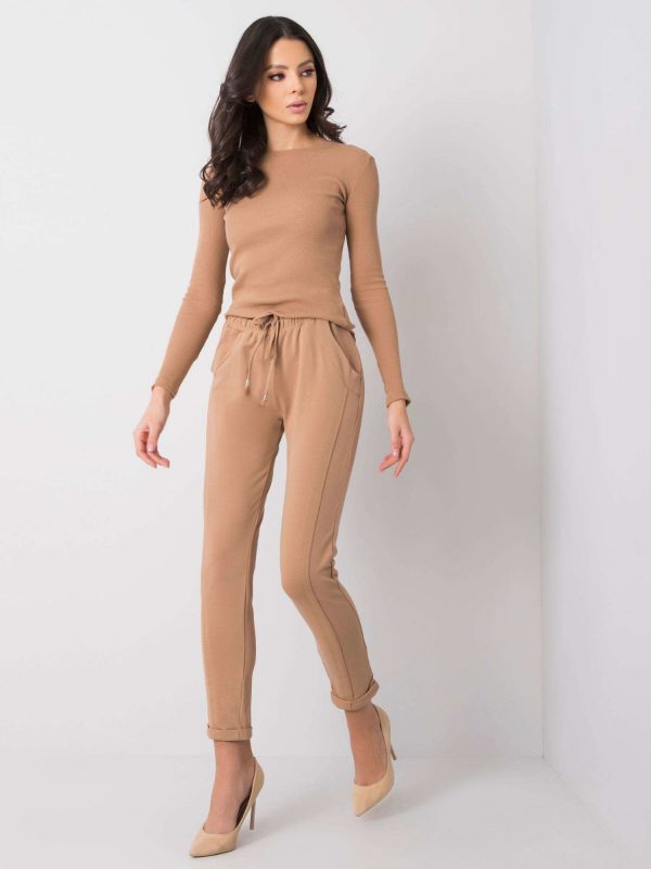 Camel trousers Approachable