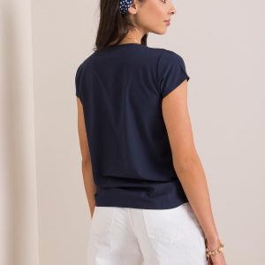 Navy blue blouse Nadine