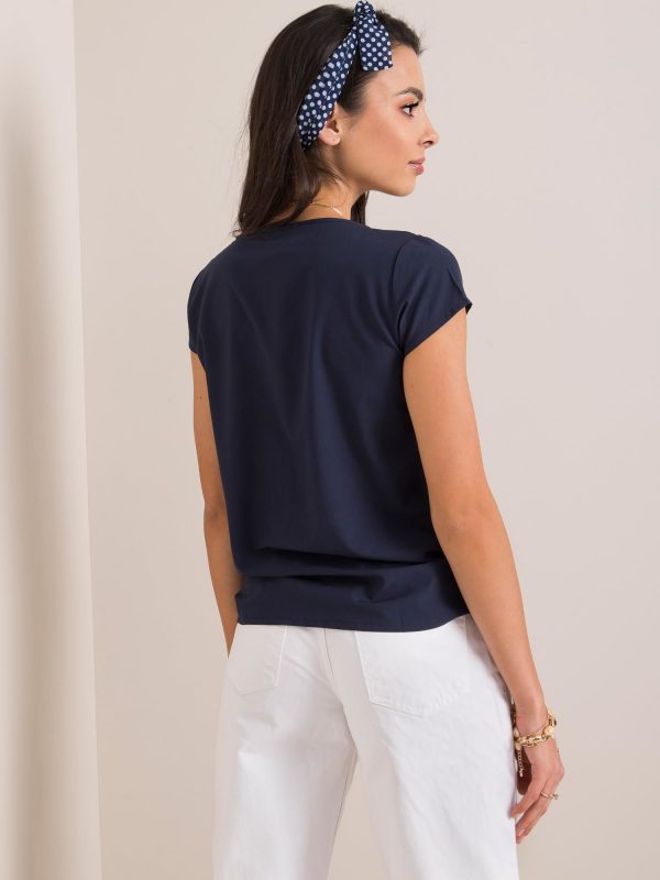 Navy blue blouse Nadine