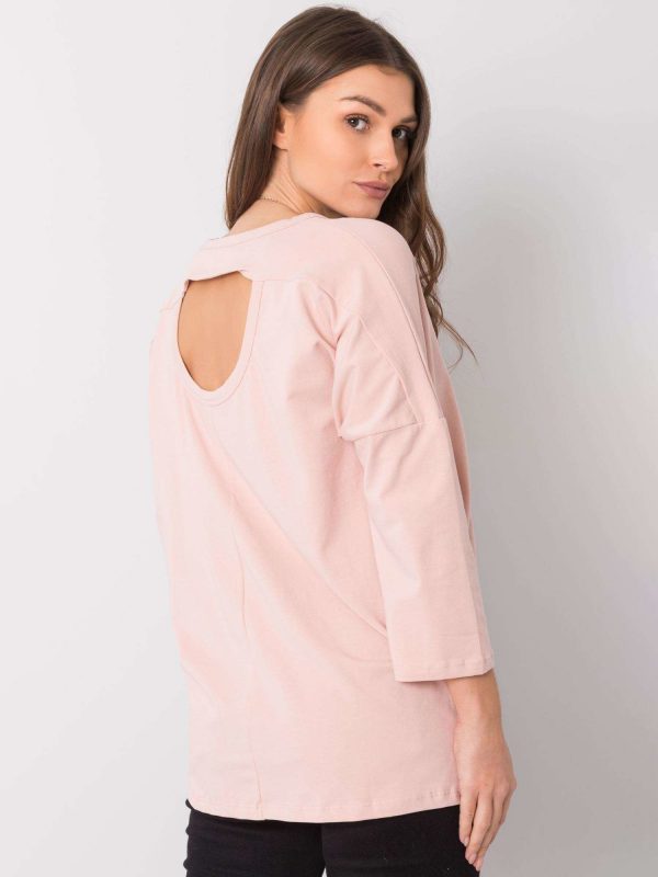 Salome Pale Pink Blouse