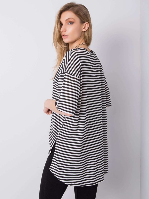 Black and white striped t-shirt Fidenza RUE PARIS