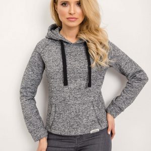 Black and grey Daphne sweatshirt