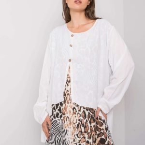 Gracilyn White Loose Dress