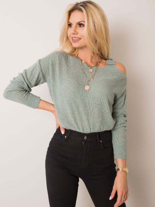 Aileen RUE PARIS mint sweater