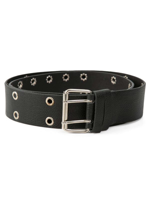 Women's Black Leather Strap RUE PARIS