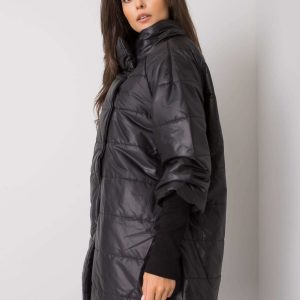 Black quilted jacket Carlota