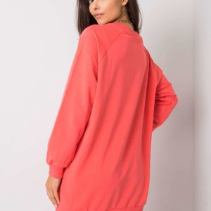 Ruari Coral Hooded Sweatshirt