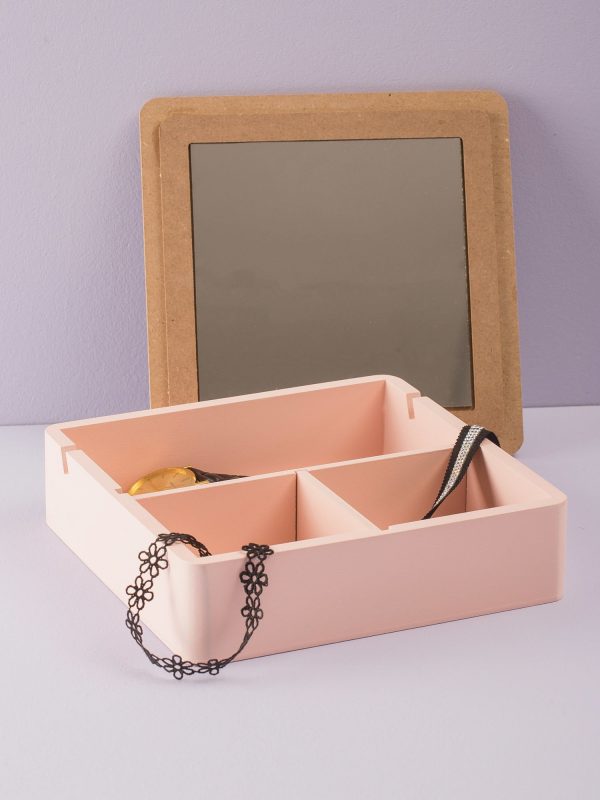 Pink Mirror Box