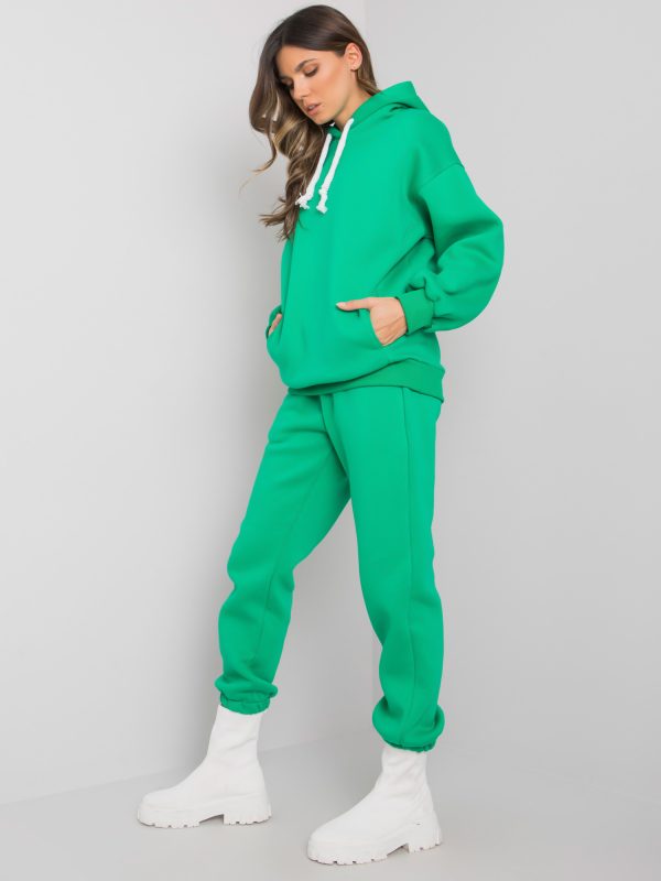 Green Alicia Two-Piece Cotton Set