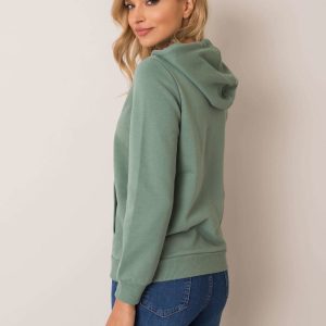 Green Snappy Sweatshirt