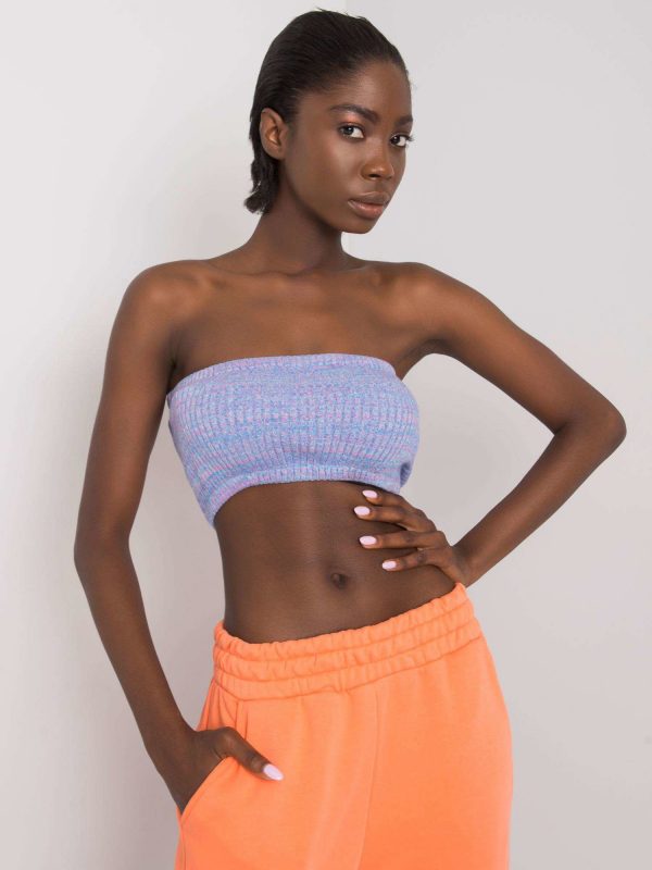 Hermine knitted crop top