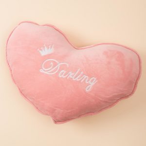 Pink Heart Pillow