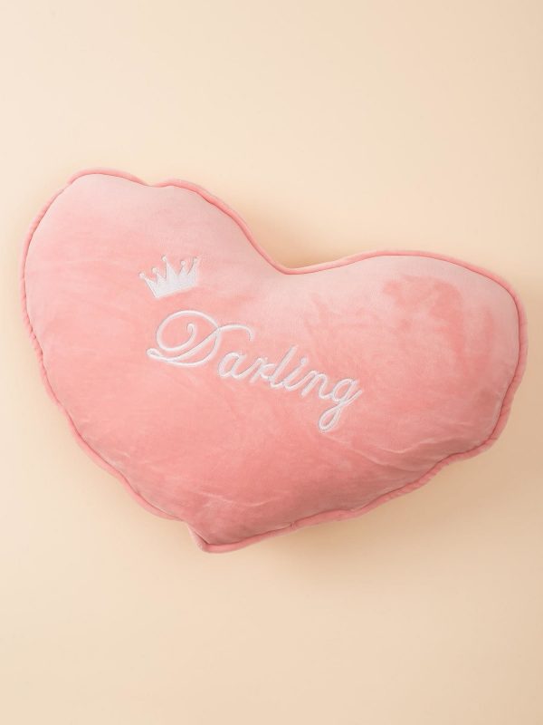 Pink Heart Pillow