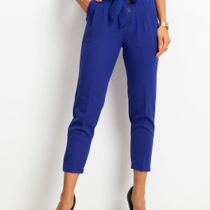 RUE PARIS Cobalt pants Devon