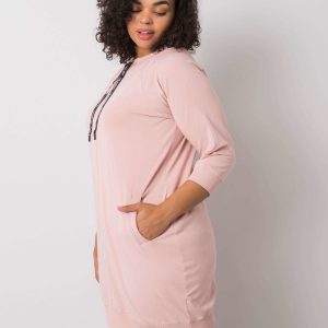 Harriet Dirty Pink Cotton Dress