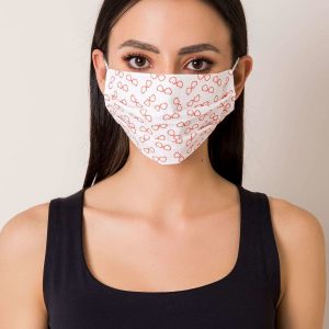 Protective mask with colorful print