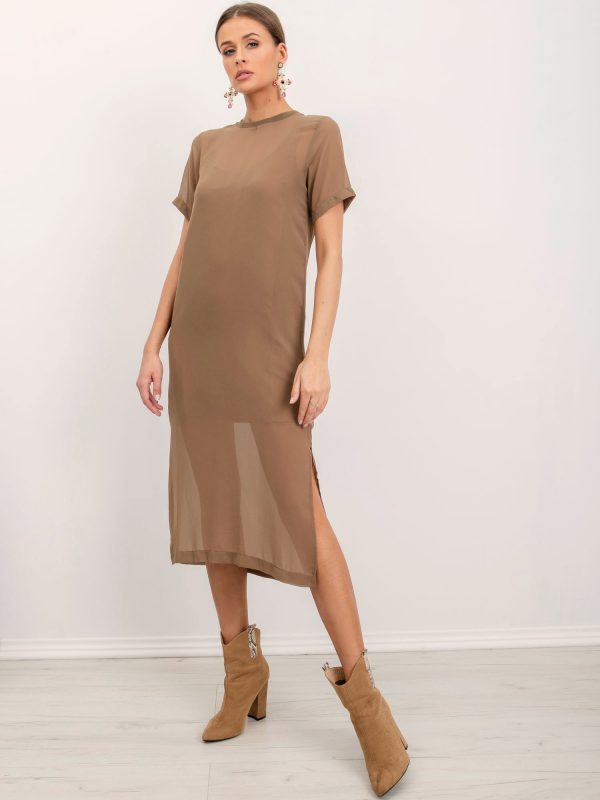 BSL Dark beige dress