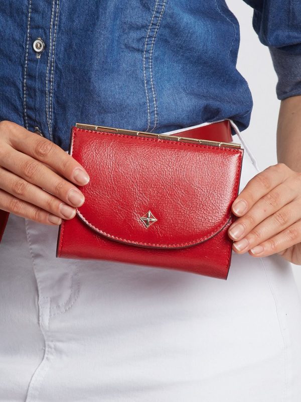 Red Elegant Wallet For Woman