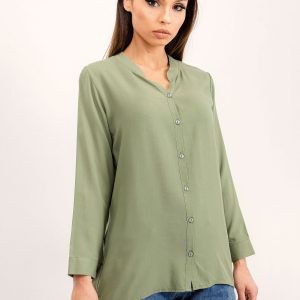 RUE PARIS Khaki blouse Fame