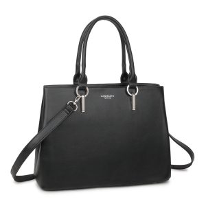 Black city bag LUIGISANTO