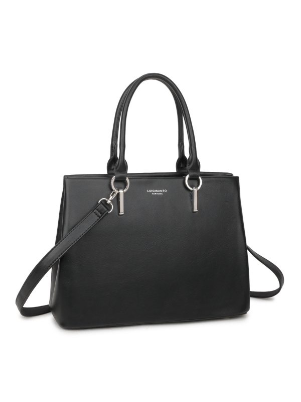 Black city bag LUIGISANTO