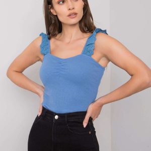 Dark blue Amani top